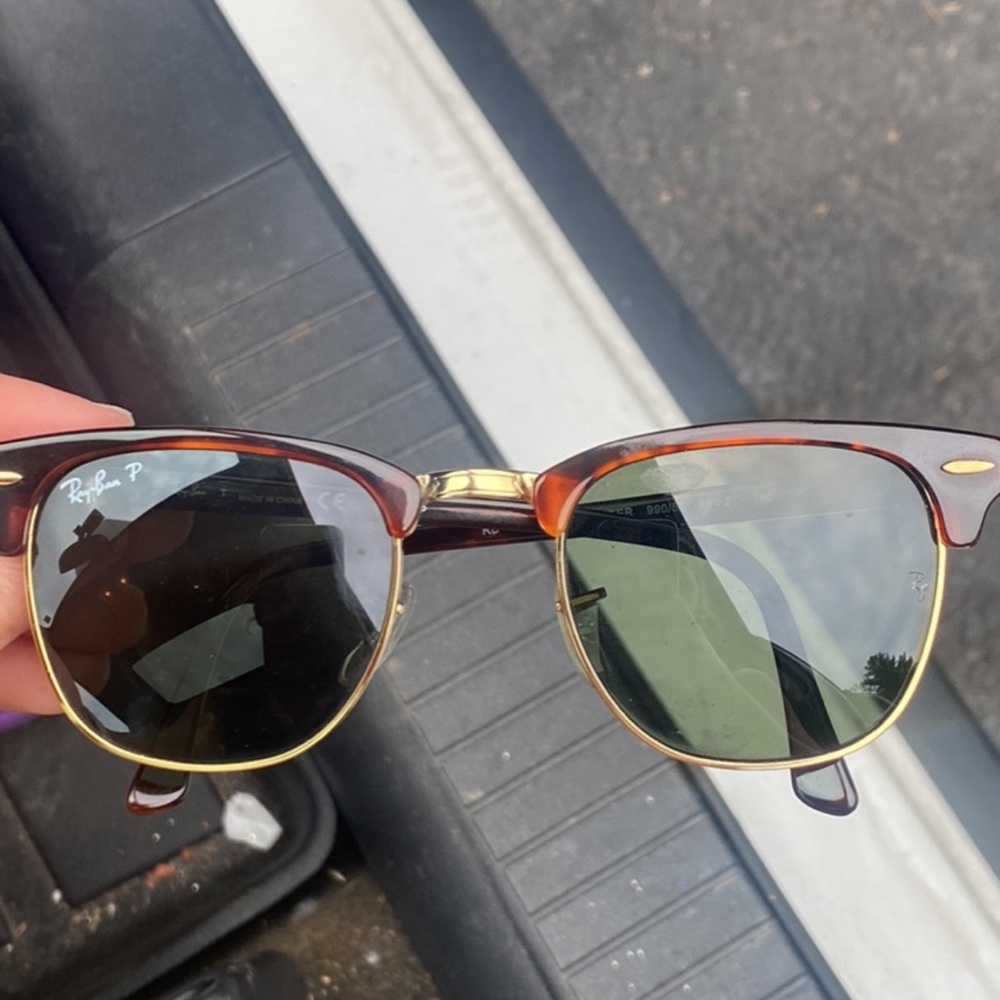 Ray ban clubmaster - polarized unisex sunglasses
